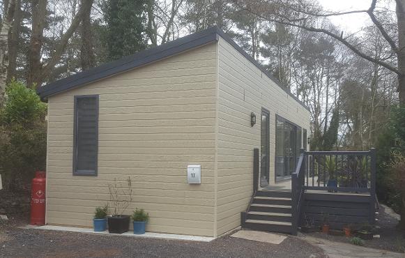 The Finland Slimline 2 bedroom lodge