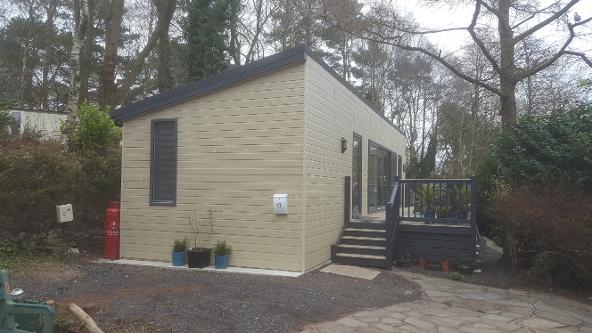 The Finland Slimline 2 bedroom lodge