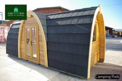 Camping pods for leisure parks Eco Lodge Cabins