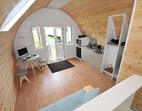 Pods for camping in the UK