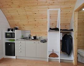Kitchen area Pod camping