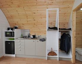 Kitchen area Pod camping