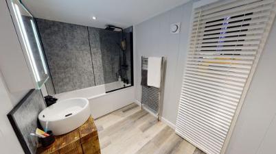 Stunning bespoke lodge bathrooms