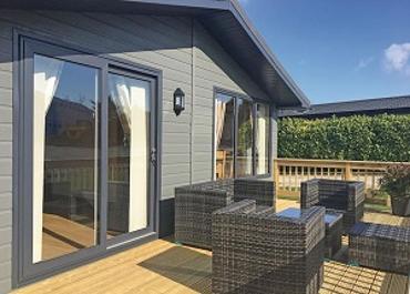Bespoke Eco Lodge Homes for sale in the UK,